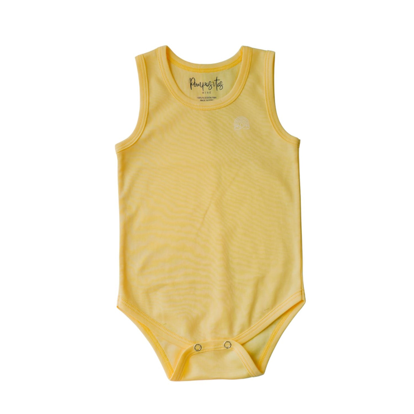 Body Manga Cero Cuello Redondo