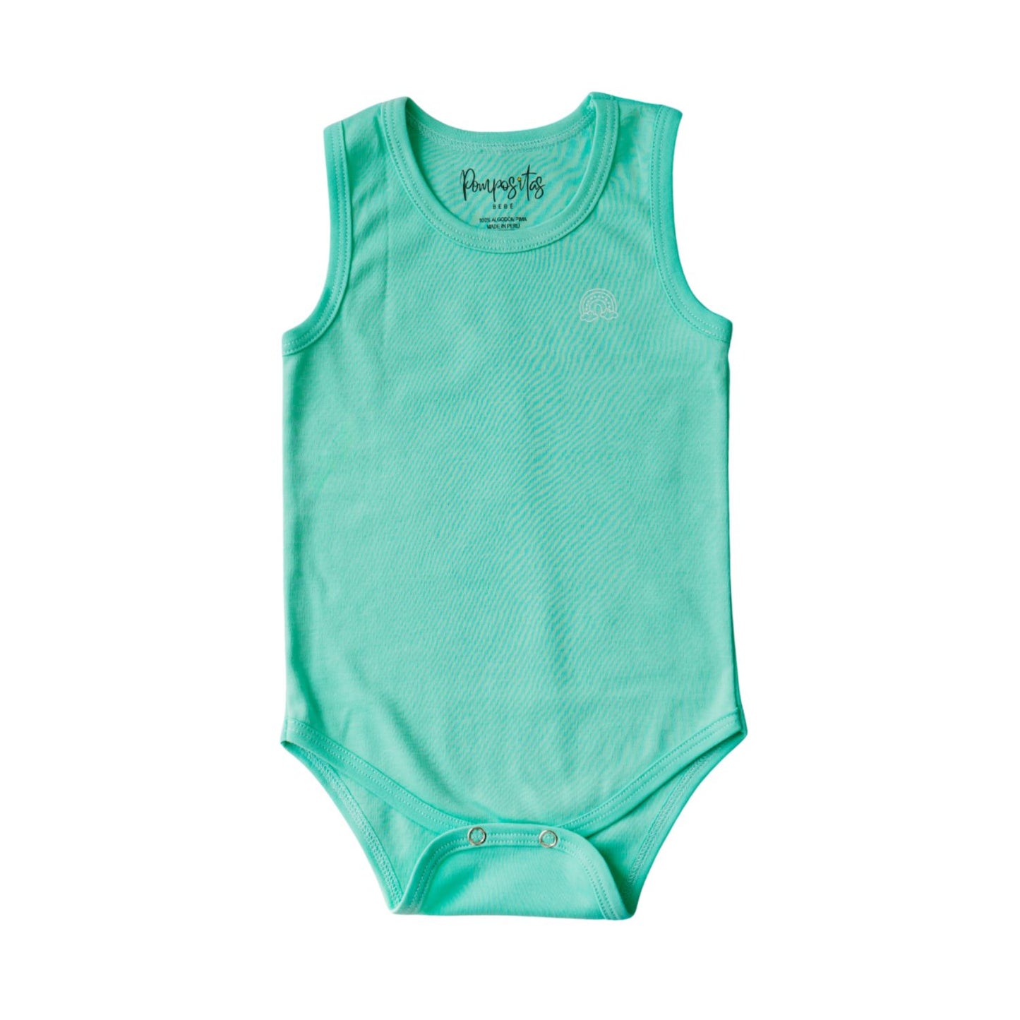 Body Manga Cero Cuello Redondo