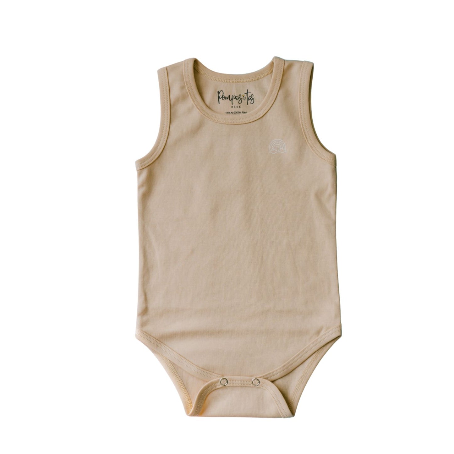 Body Manga Cero Cuello Redondo